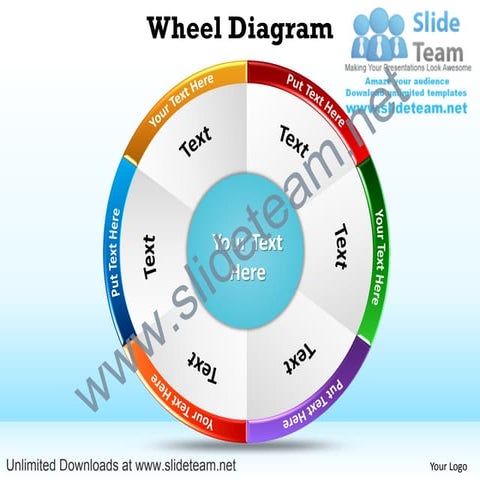 Wheel diagram ppt slides presentation diagrams templates