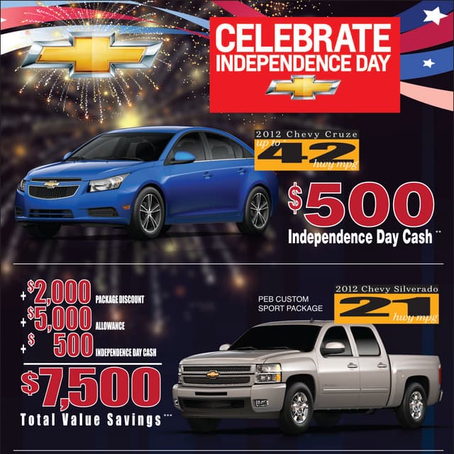 Wisconsin Chevy Dealer Celebrates Independence Day with Amazing