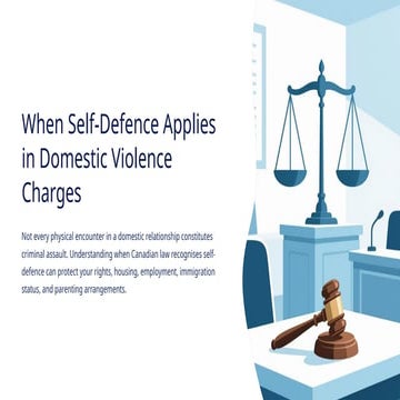 When Self-Defence Applies in Domestic Violence Charges | Kolinsky Law ...