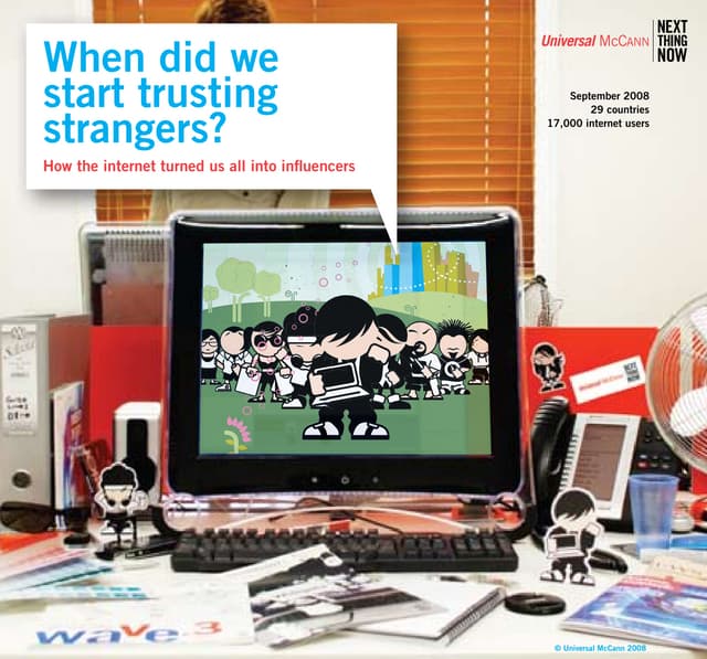 When did we start trusting stranger...