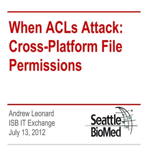 When ACLs Attack