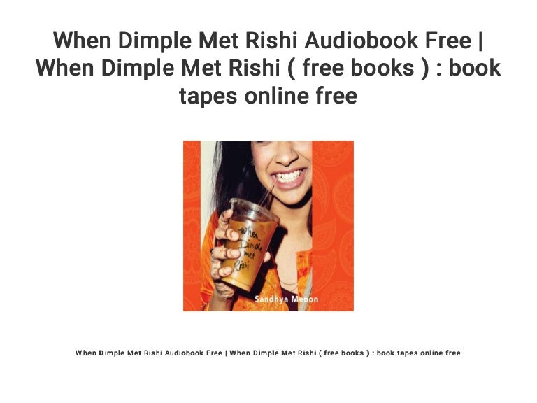 when dimple met rishi review