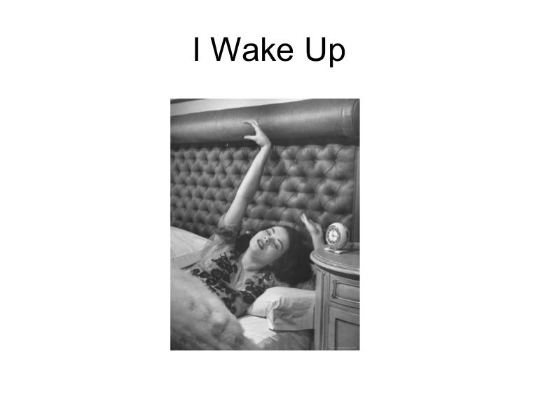 When I Wake Up