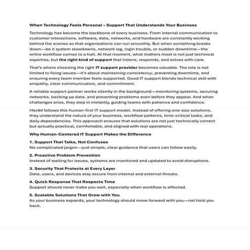 When Technology Feels Personal – Support That Understands Your Business.pdf