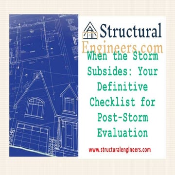 When the Storm Subsides Your Definitive Checklist for Post Storm Evaluation.pptx