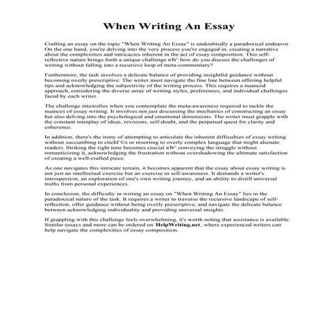 When Writing An Essay.pdf