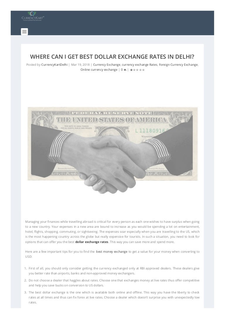 #1 Foreign Exchange in Delhi | Money Exchange in Delhi
