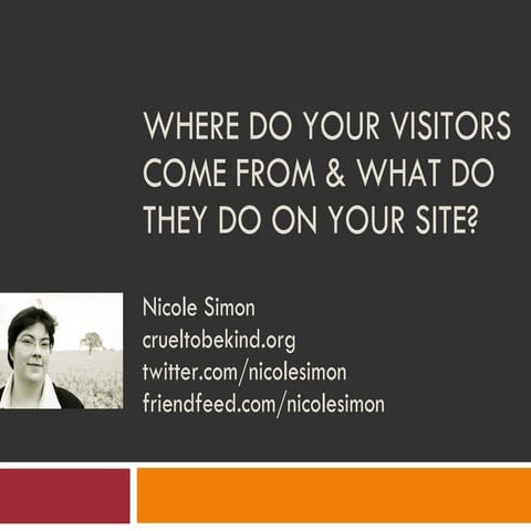 Where Do Your Visitors Come From  And  What Do They Do On Your Site
