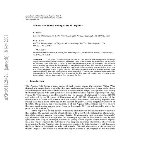 Where all the_young_stars_in_aquila