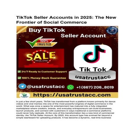 Where can I buy an authentic tiktok account with 5k ....pdf
