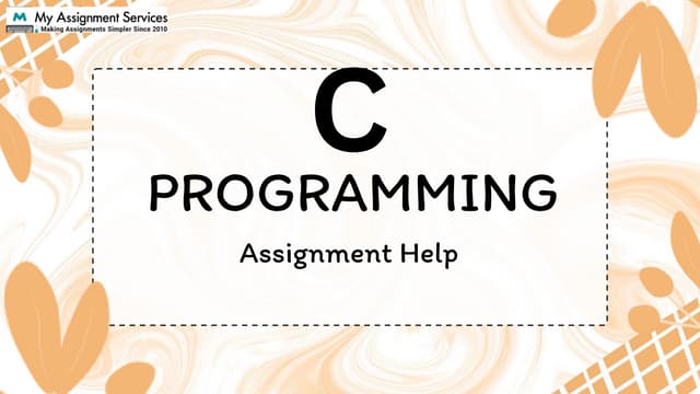 where can i get help for c programming assignment.pptx