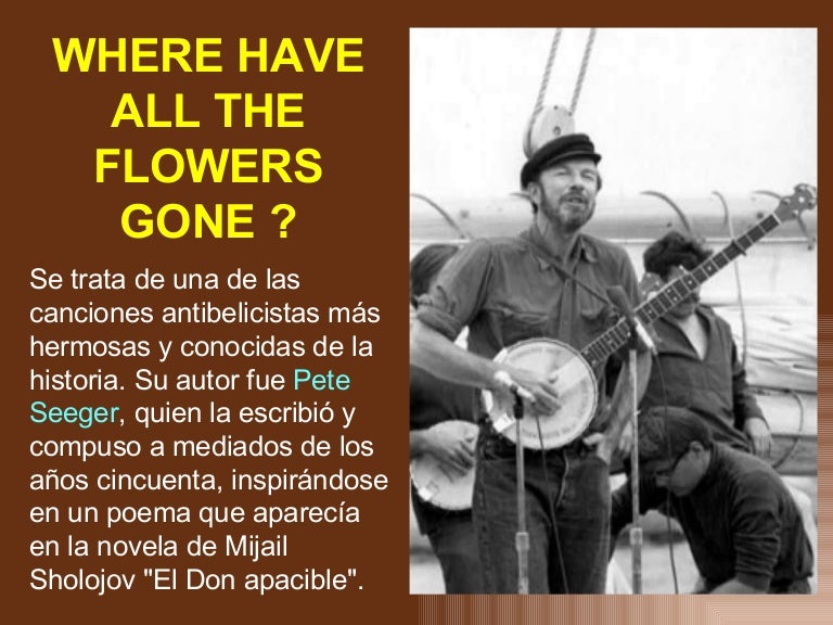 Where have all the flowers gone