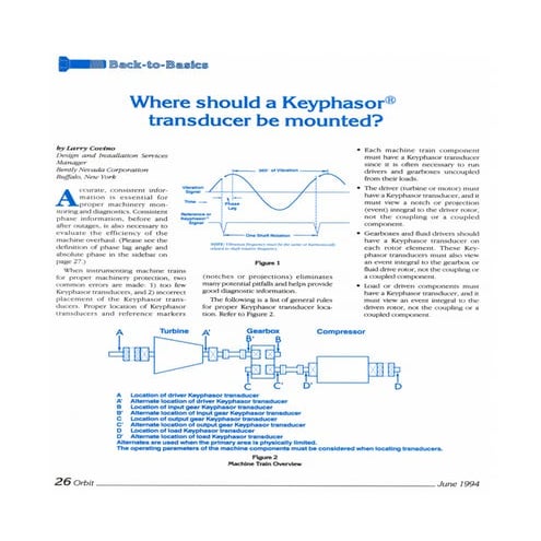 Why install a Keyphasor transducer? | PDF