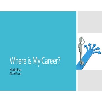 Where is My Career