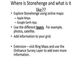 Where is stonehenge and what is it ...