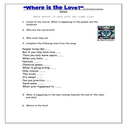 Where is the love - BYP