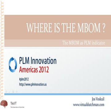 Where is the mbom ?