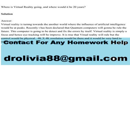 Where is Virtual Reality going, and where would it be 20 yearsS.pdf