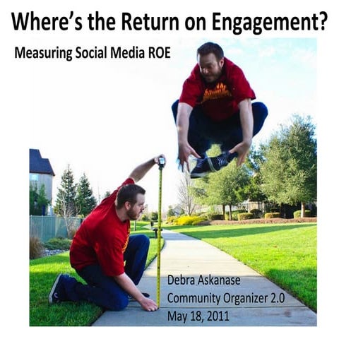 Where's the Return on Engagement? Measuring Social Media ROE