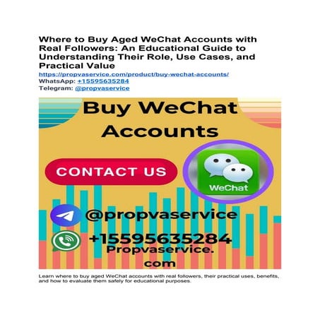 Top 10 Websites to Buy Aged WeChat Accounts with Full Verification.docx