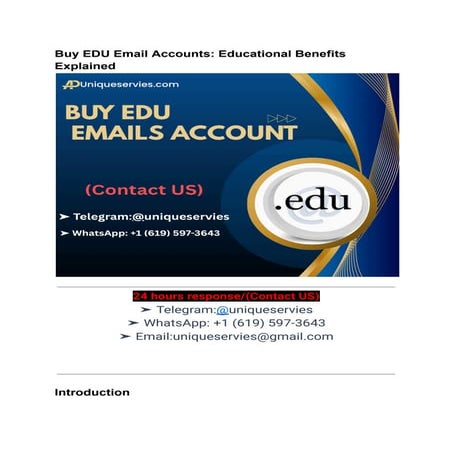 Best Practices to Use Edu Email Accounts for Secure and Effective ...