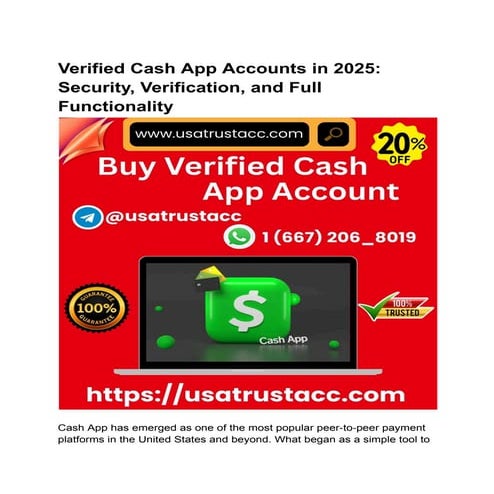 Where to Buy Verified Cash App Accounts for Long-term ... (1).pdf