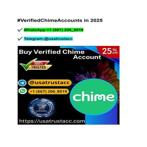 Where to Buy Verified Chime Accounts for Quick ....pdf