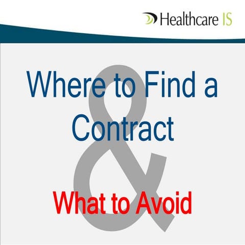 What to Consider When Exploring New Contracts 