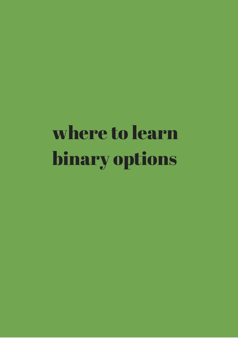 Binary options keywords