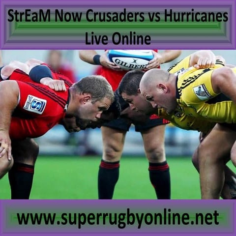 Where to watch crusaders vs hurricanes live mac