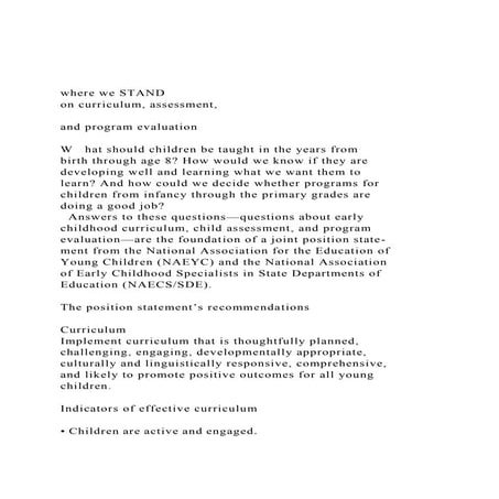 where we STANDon curriculum, assessment, and program eva.docx