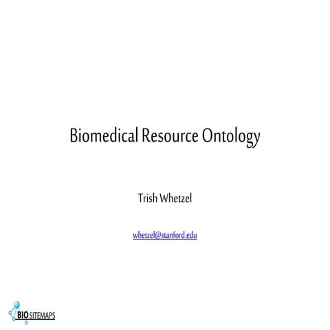 Biomedical Resource Ontology
