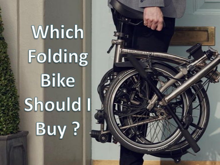 should i get a folding bike