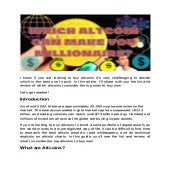 Which Altcoin Can Make You Millionaire Now_.pdf | Currencies | Economy