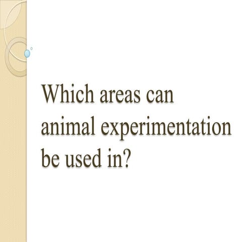 Animal Testing Powerpoint | PPT