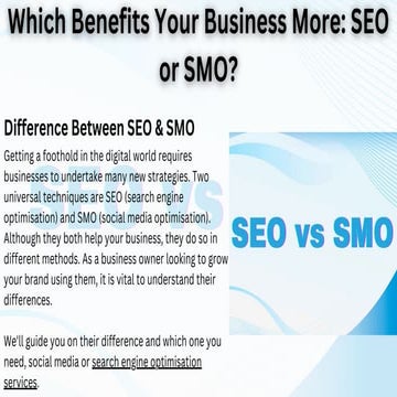 Which Benefits Your Business More SEO or SMO.pdf