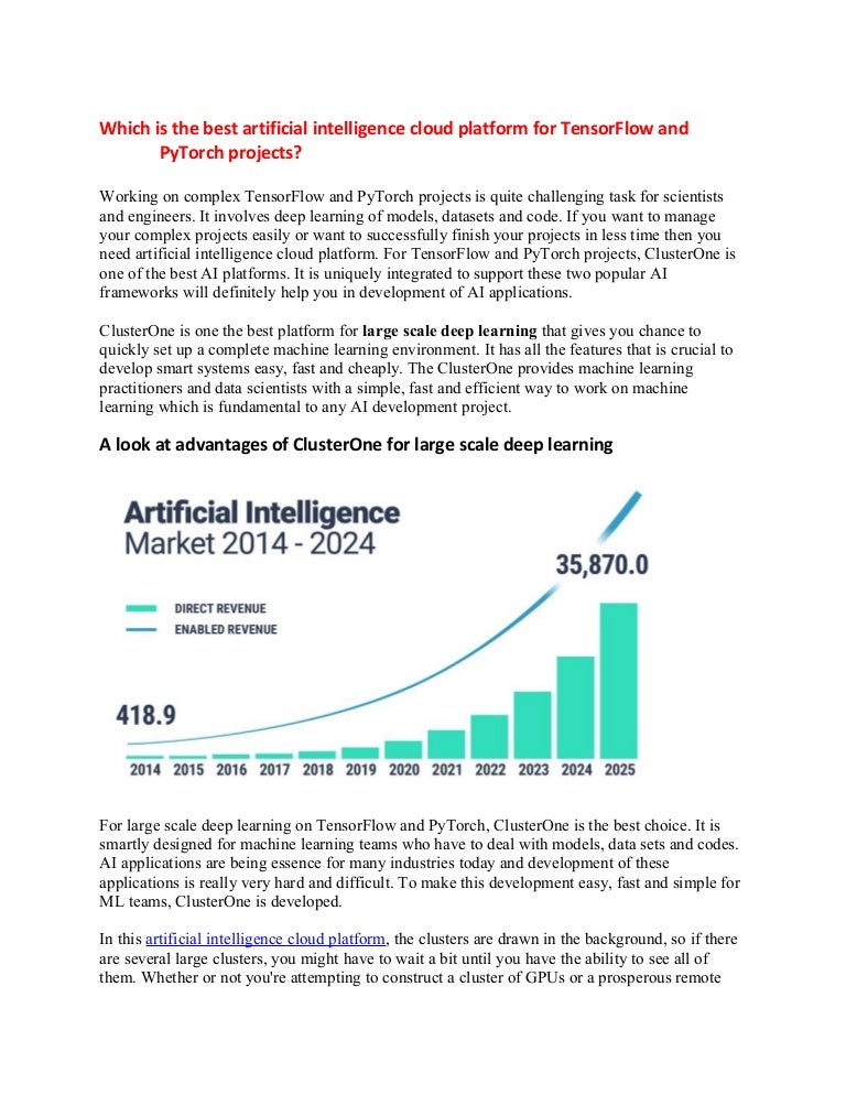 best cloud platform for machine learning