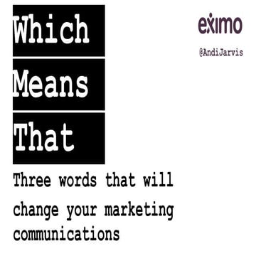 Which Means That | Andi Jarvis