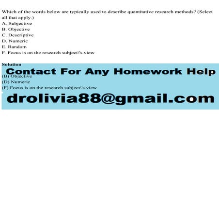 Which of the words below are typically used to describe quantitative.pdf