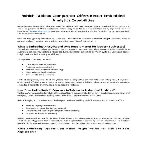 Which Tableau Competitor Offers Better Embedded Analytics Capabilities.pdf