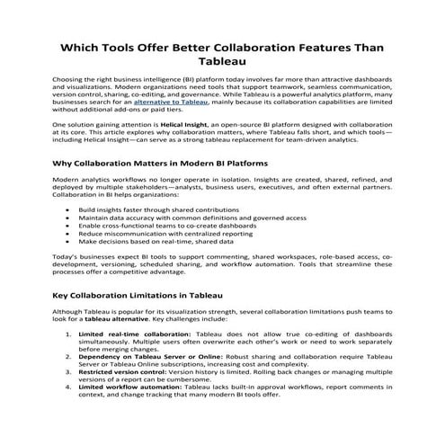 Which Tools Offer Better Collaboration Features Than Tableau.pdf