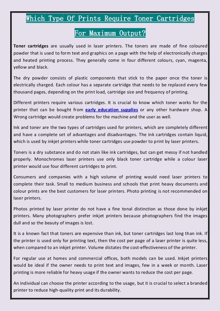 inkjet printer per page cost