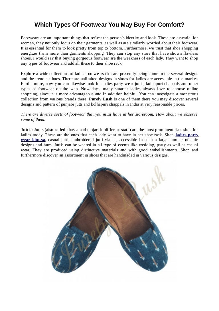types of footwear on Which Types Of Footwear You May Buy For Comfort