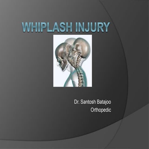 Whiplash injury