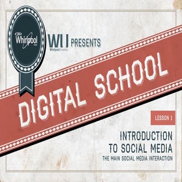 Introduction to Social Media