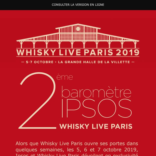 Baromètre Whisky Live Paris 2019 : les Millennials en quête de découvertes et de nouveautés