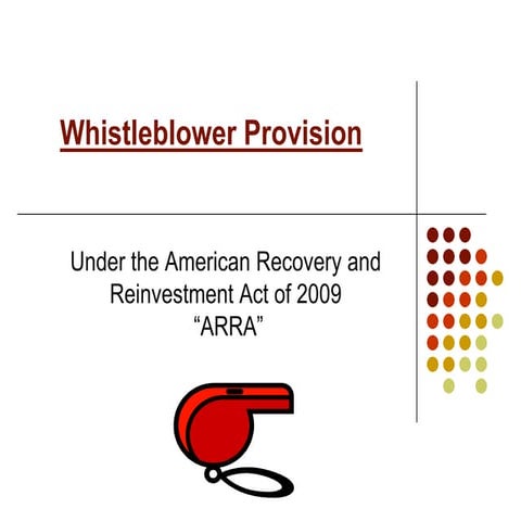 Whistleblower Law