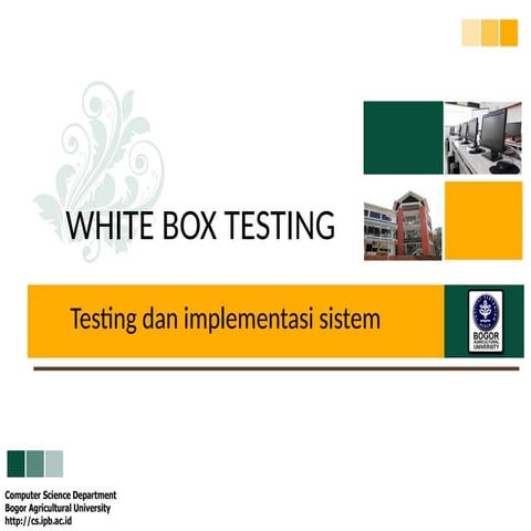 white-box-testing.ppt white box testing da | PPT