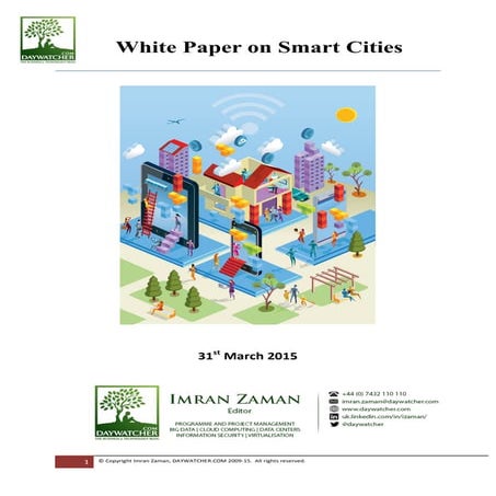 White Paper on Smart Cities