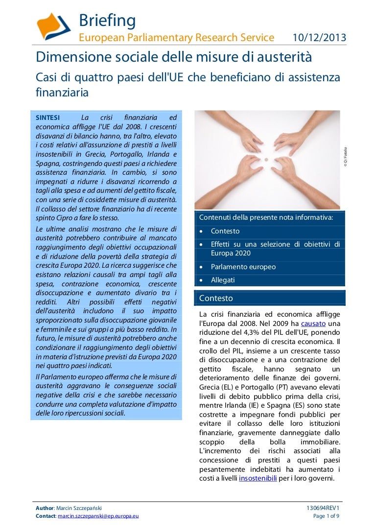 Austerity measures essay picture